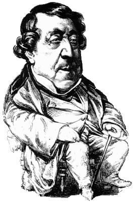 gioacchino rossini gioachino portrait caricature