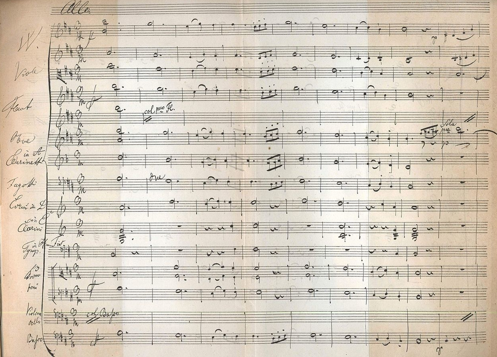 manuscrit schubert