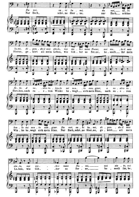 L'incanto degl'occhi - Schubert - Métastase