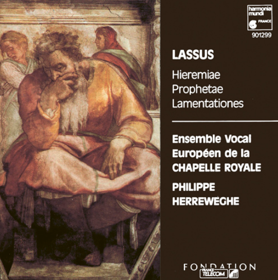 lassus lamentations de jérémie herreweghe