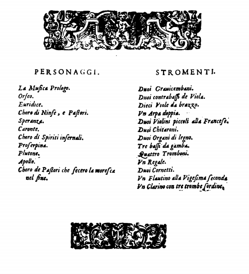 orfeo nomenclature