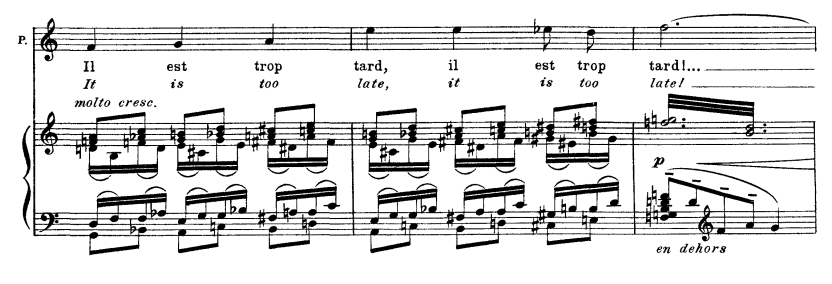 acte IV pelleas & melisande