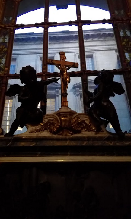 putti versailles chapelle contrejour
