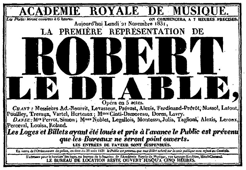robert affiche