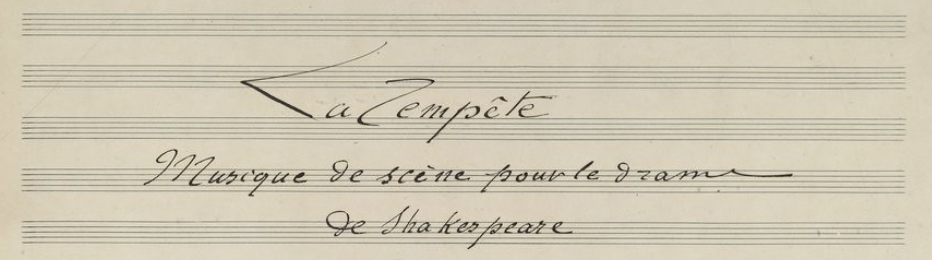 tempête bouchor monologue régisseur prologue