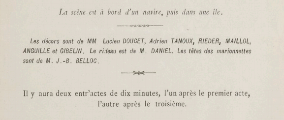 tempête bouchor monologue régisseur prologue